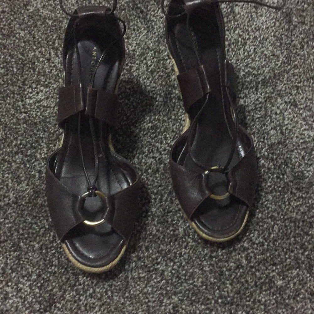 Really Cute Leather Espadrilles